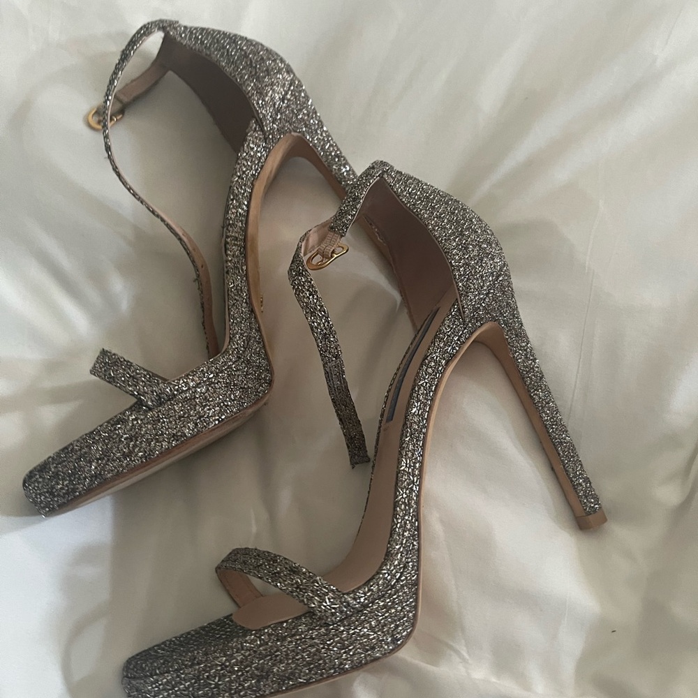 Stuart Weitzman Nudist Disco heels